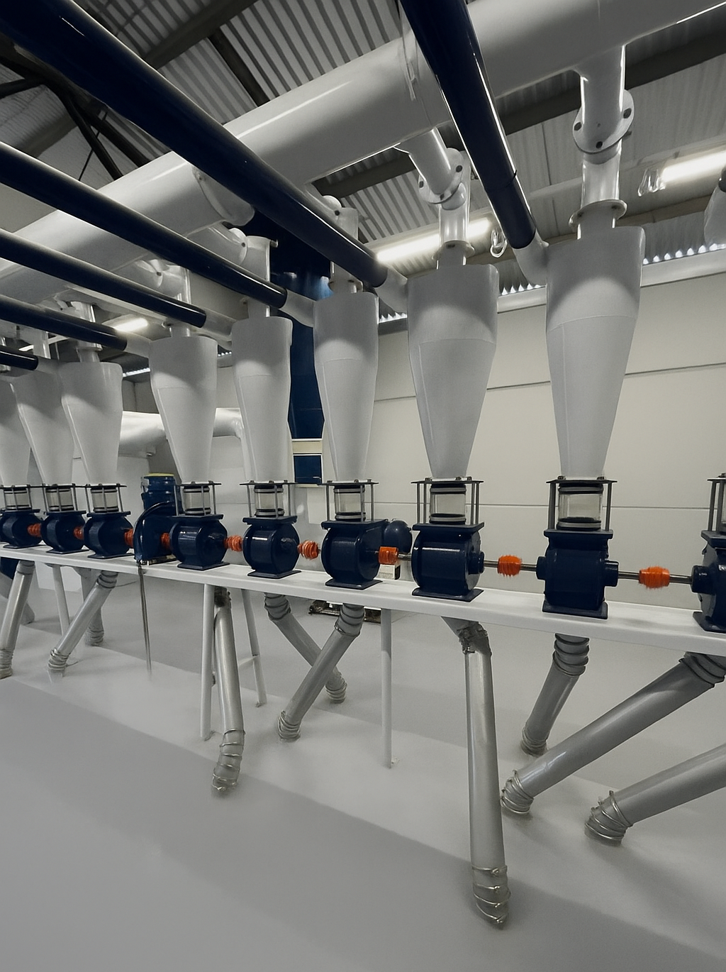 Equipe do Moinho Missioneiro em operacao